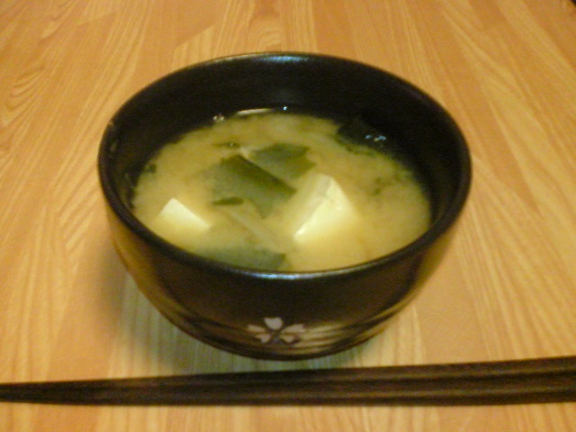 Miso-shiru, la soupe au miso